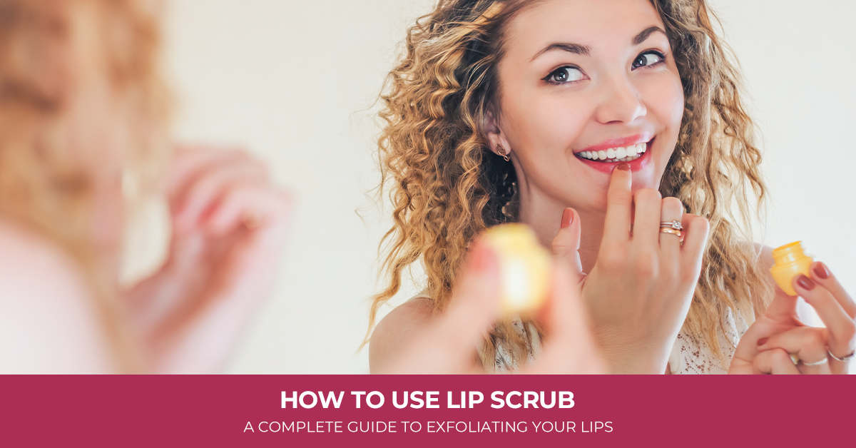 Exfoliate Gently with a Lip Scrub